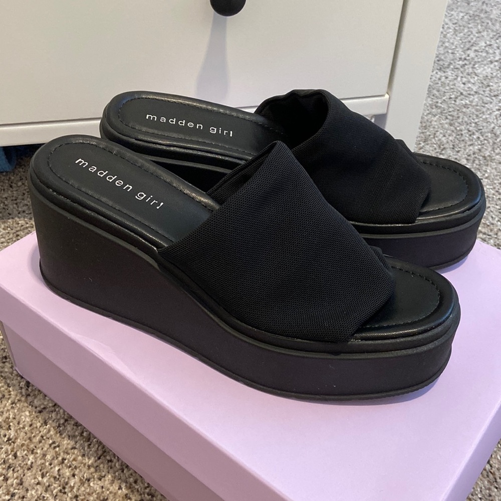 Steve Madden (Madden Girl) Wesley Platform Wedges